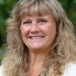 woman smiling at camera