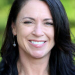 woman smiling at camera